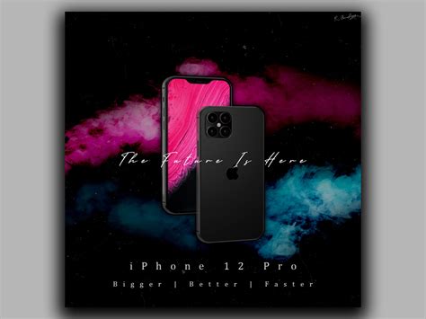 Iphone 12 Pro Concept Poster Design By Rifat Chowdhury On Dribbble
