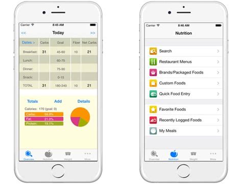 The staple foods catalog has over sticking to a diet can be challenging. 5 Best Diet Apps for iPhone, iPad and Android