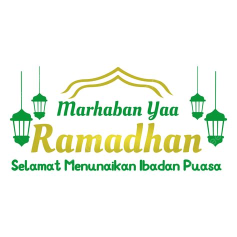 Text Ramadhan Vector Design Images Lettering Text Of Marhaban Ya