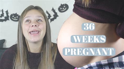 36 weeks pregnant reduced movement and belly shot youtube