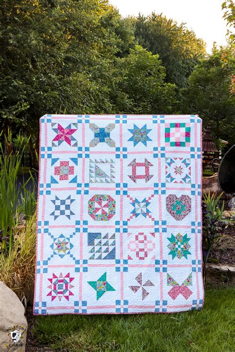 Riley Blake Block Challenge The Finished Quilt Polka Dot Chair