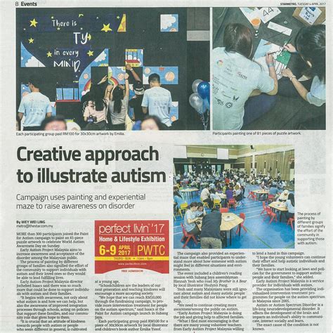 Feature Article Star Metro Creative Approach To Illustrate Autism