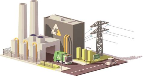 Waste Incinerator Illustrations Royalty Free Vector Graphics And Clip