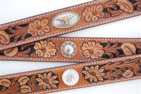 Process Of Hand Making Leather Belts Custom Western Belts Leather