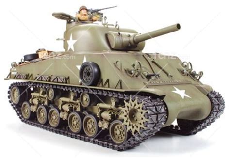 Tamiya 116 M4 Sherman Tank Kit With Full Option Kit Rcnz