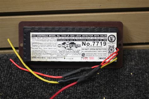 Kit includes lp gas detector … RV Interiors USED RV/MOTORHOME CCI CONTROLS LP GAS ...