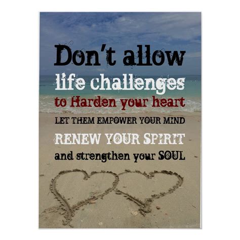 Motivational Life And Challenges Quote Poster In 2021
