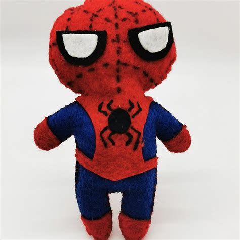 Spiderman Plush Toy Etsy