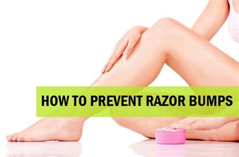 How to get rid of razor bumps on legs. How to prevent and get rid of the Razor bumps