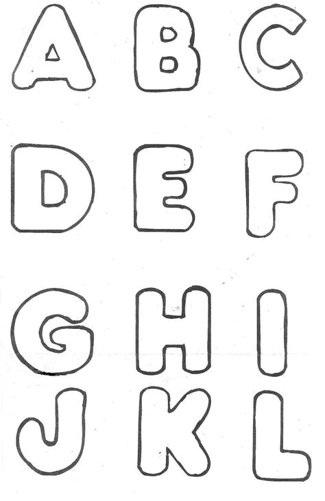 Letras Letras Para Cartazes Molde Alfabeto Modelo De Letras Images