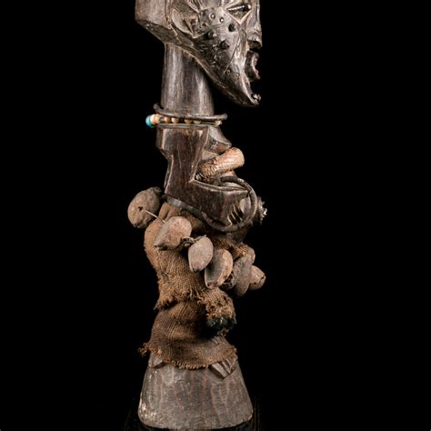 Puissant Fétiche Songye Nkishi Statues Africaines Du Congo