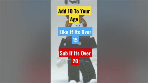 Add 20 To Your Age Youtube