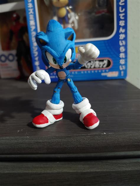 Sonic Movie Custom Figure By Smmm9 On Deviantart
