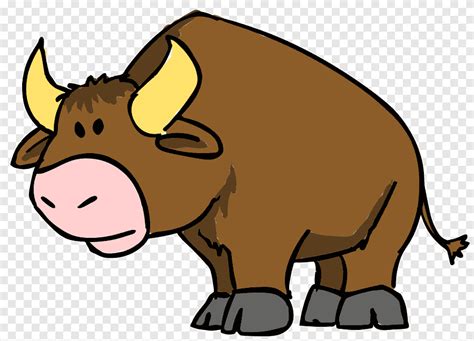 ورقة الماشية الثور الرسم ، الكرتون الثيران حيوان ثديي ويكيميديا كومنز Png