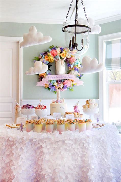 It's something that will make the birthday kid feel even more special! Kara's Party Ideas Magical Unicorn Art Birthday Party ...