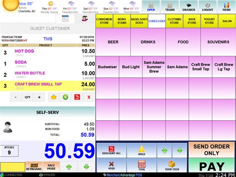 Use our detailed instructions to fill out and esign your documents online. CONCESSION STAND - merchantadvantagepos.com