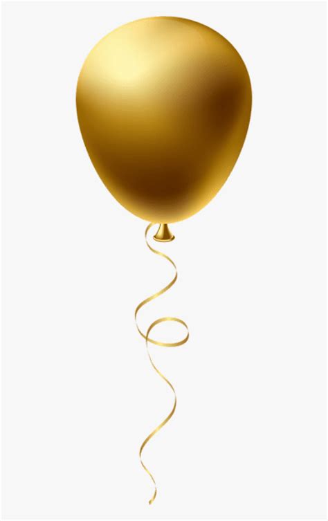 Gold Balloons Png Gold Balloons Clip Art Transparent Png
