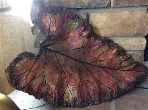 Pin by Brenda Janda on Concrete leaf castings | Cement leaves, Concrete