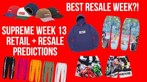 Supreme Week 13 Ss20 Retail And Resale Predictions Full Collection