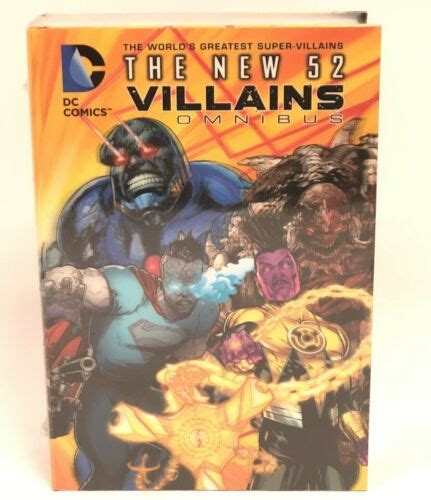 Dc New 52 Villains Omnibus Hc Dc Comics New Sealed 150 Hardcover