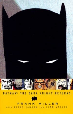 It reintroduced batman to the general public as the psychologically dark character of his original 1930s conception and helped to usher in. The Dark Knight Returns Quotes. QuotesGram