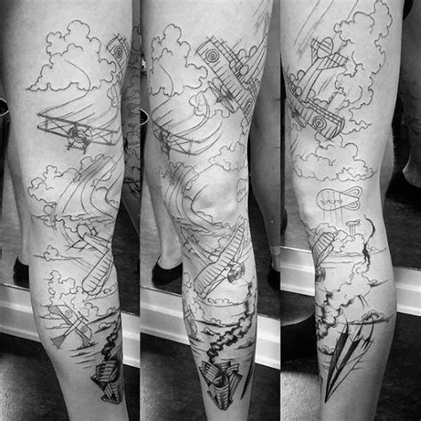 Tattoo designs on paper simple. 60 Paper Airplane Tattoo Designs For Men - Cool Ink Ideas