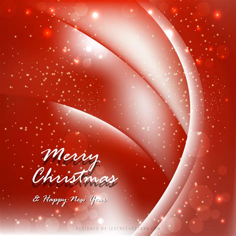 Merry Christmas Red Background Graphics