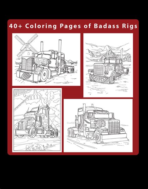 Https://techalive.net/coloring Page/adult Coloring Pages Big Rigs