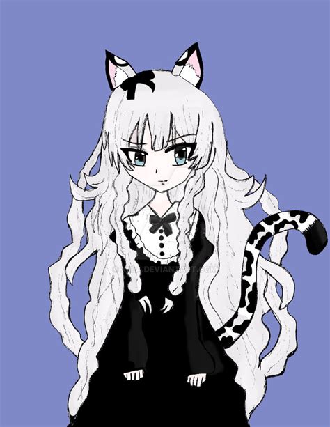 Snow Leopard Anime Girl By Xiila On Deviantart