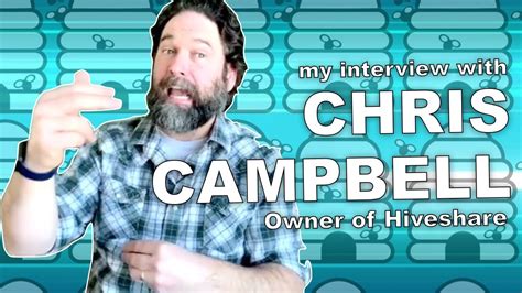 Interview With Chris Campbell Youtube