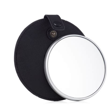 Fenchilin lighted makeup mirror with bluetooth speaker(15x14),magnifying vanity mirror with lights(1x/3x/5x), dimmable lightings rechargable power adjustable angle comestic tray white. Silk'n LED Mirror with Bluetooth Speaker & 5x Mini Mirror ...