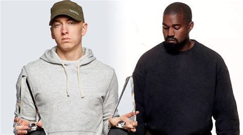Bientôt Un Titre Eminem X Kanye West Produit Par Dr Dre