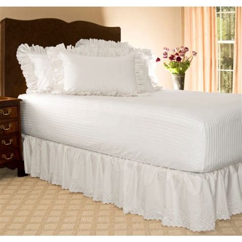 You can easily compare and choose from the 10 best pillow shams for you. Eyelet Ruffled Pillow Sham | White bed skirt, Bedskirt ...