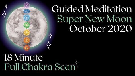 Guided Meditation New Moon October 2020 🍁🔮 Youtube