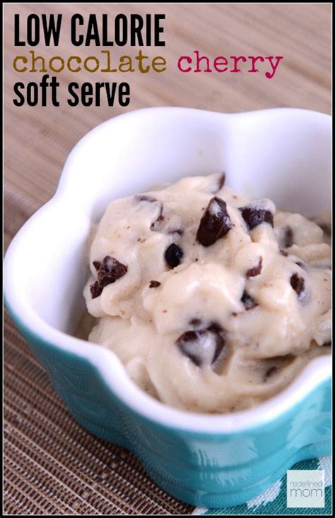 These brownies are great to serve at a party without feeling guilt about packing on the pounds. Low Calorie Blender Chocolate Cherry Soft Serve Recipe