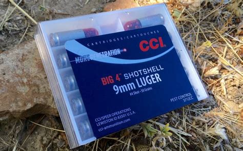 in the air with the cci 9mm big 4 shotshells the firearm blog
