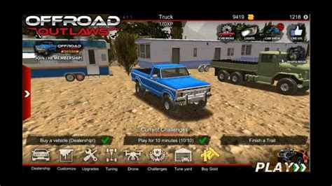 Once you find all the parts and the rig is complete, you can take it out and beat on it all. Offroad Outlaws - Update News Trailer Homes - YouTube