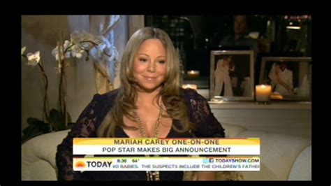 Mariah Carey Admits She Is Pregnant