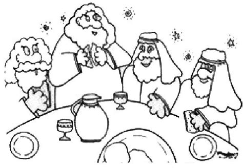 Cartoon Of The Last Supper Coloring Page Kids Play Color