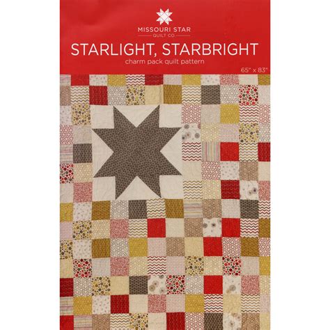 Starlight Starbright Quilt Pattern Sku Pat751 Missouri Star Quilt