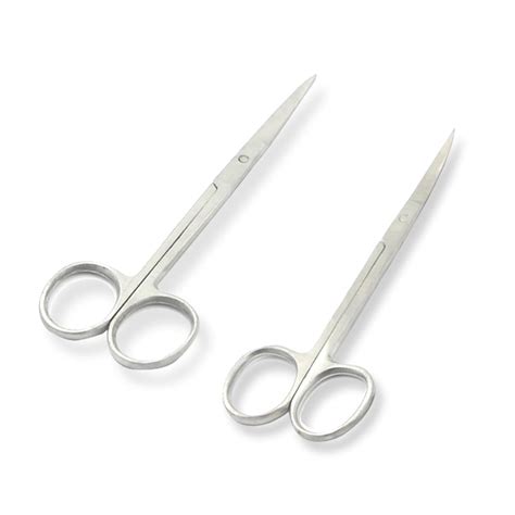 50 Iris Surgical Veterinary Scissors Straight Curved 45 Surgical Mart