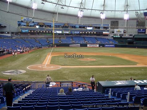 Section 110 At Tropicana Field