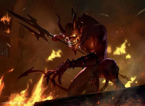 Sin Prodder Shadows Over Innistrad Art Fantasy Demon Demon Art