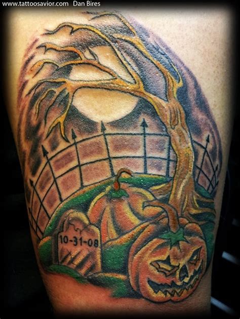 25 Evil Pumpkin Tattoos Scary Enough