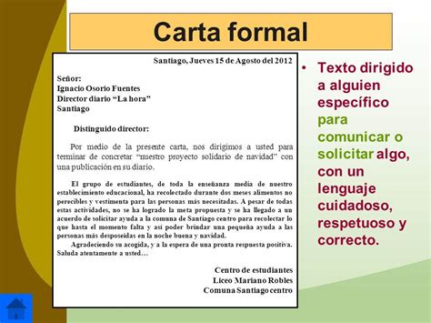 3 Ejemplo De Carta Formal E Informal 2024