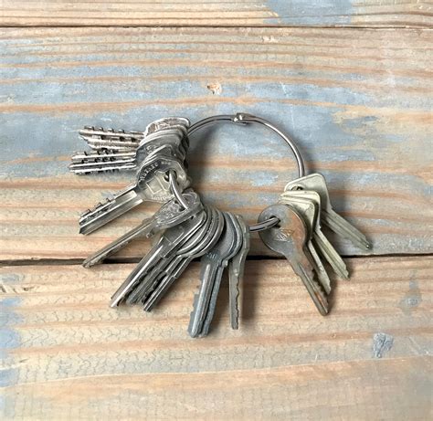 Large Assortment Of Vintage Metal Keys Key Lot Key Etsy