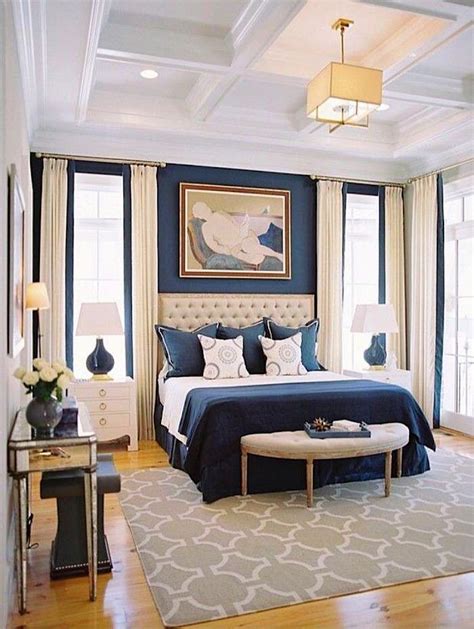 Gorgeous Blue And Cream Color Master Bedroom Bedroomsbedding And Shabby Chic Navy Bedrooms