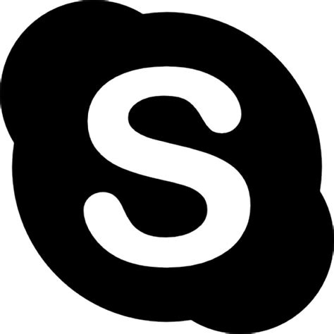 This skype icon is in line icon style. Skype logo Icons | Free Download