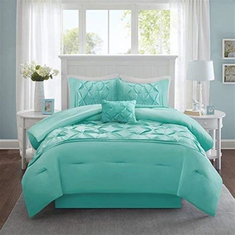 We did not find results for: Full Queen King Size Bed Solid Aqua Blue Pintuck Pleat ...