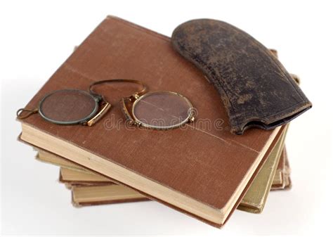 Antique Reading Glasses Stock Image Image Of Bifocal 2532825